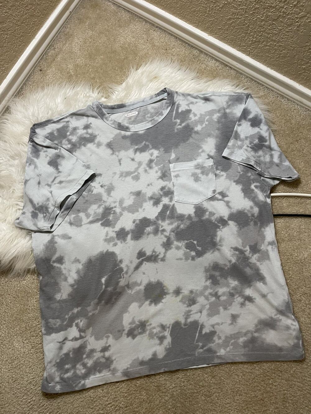 Old Navy Men’s Tie-dye Comfy T-shirt 100% Cotton Casual Summer Vibe Size XL